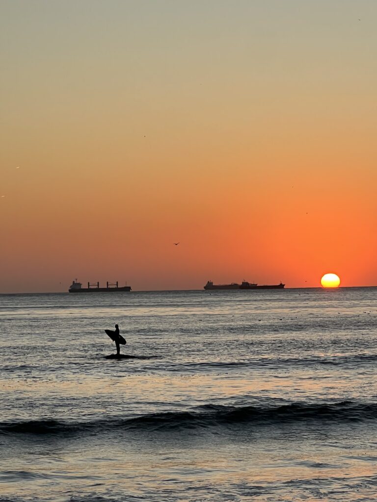 safi beach sunset